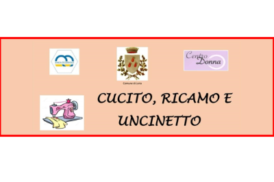 Logo CUCITO, RICAMO E UNCINETTO