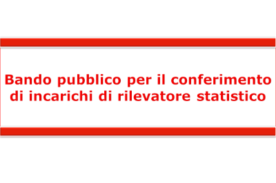 logo incarichi di rilevatore statistico