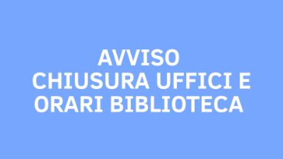 Avviso chiusura 2