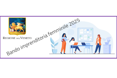 logo Bando imprenditoria femminile 2025