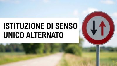 senso unico alternato grafica