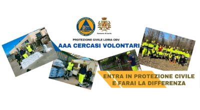 logo Protezione civile Loria volontari