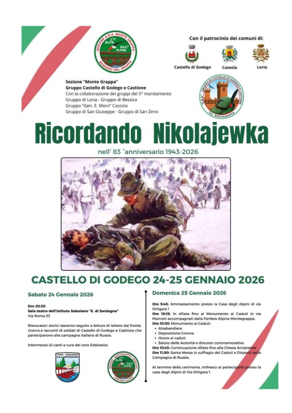 Locandina Nikolajewka 2026